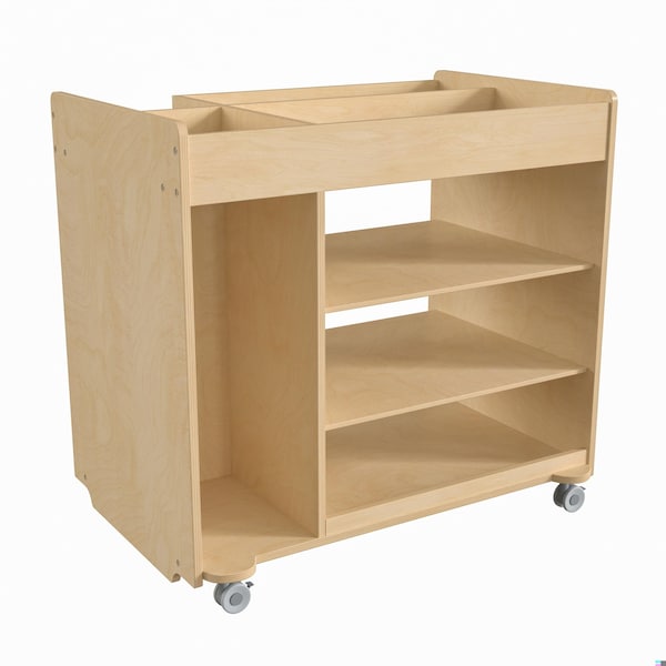 Flash Furniture Birch Plywood, 100 lbs Load Capacity, 23" L, 33" W, 31.5" H MK-ME14504-GG - main